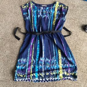 Light colorful mini dress